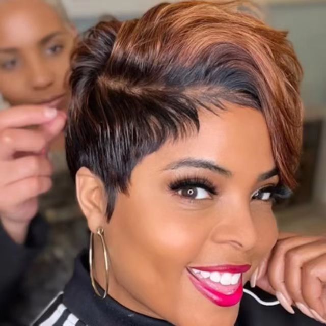 Short Curly Synthetic Hair Wig
