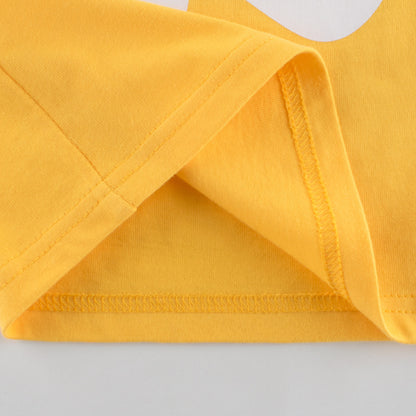 2-IN-1 Look  Lange Mouwen T-shirt Voor Meisjes