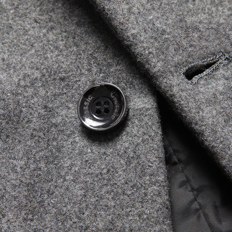 Men's woolen suit jacket