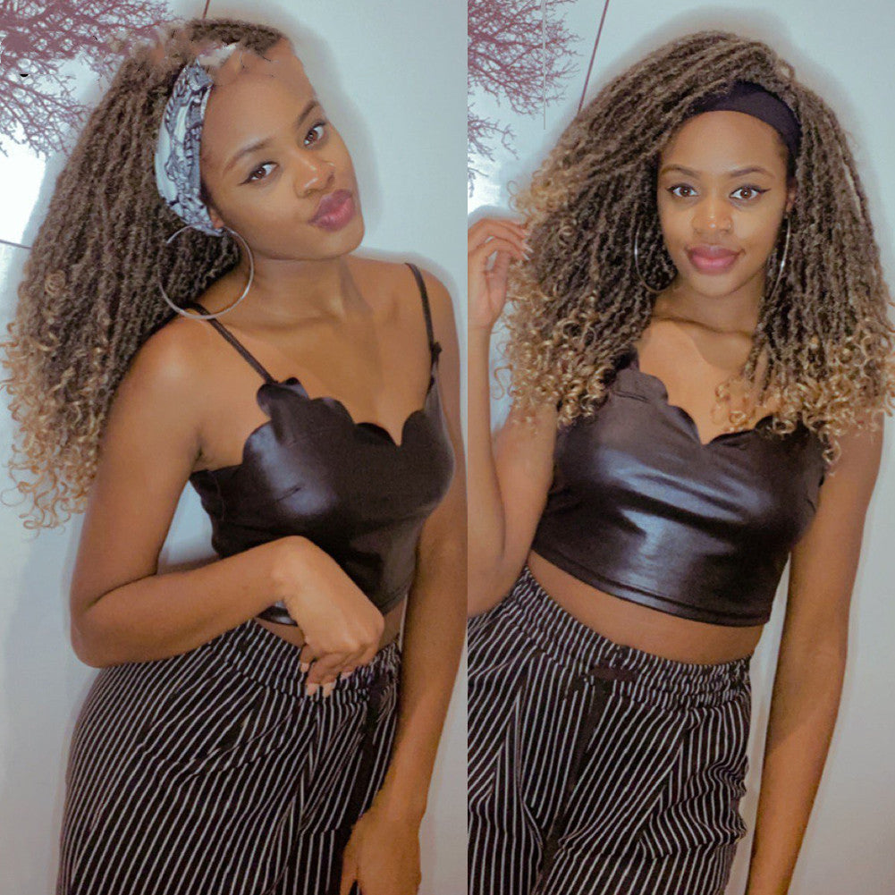 Dreadlock Crochet Headband Wig