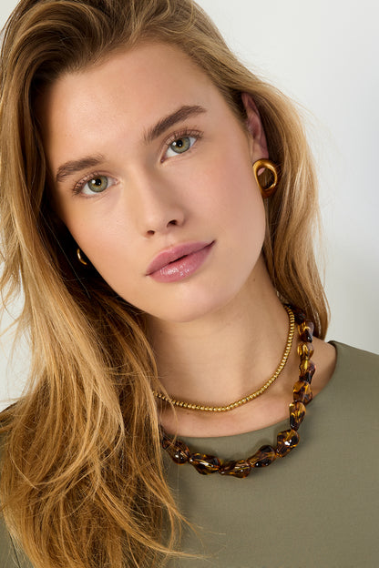 Acryl kralenkettingen Kralen Retro Daily Classic-serie Damessieraden