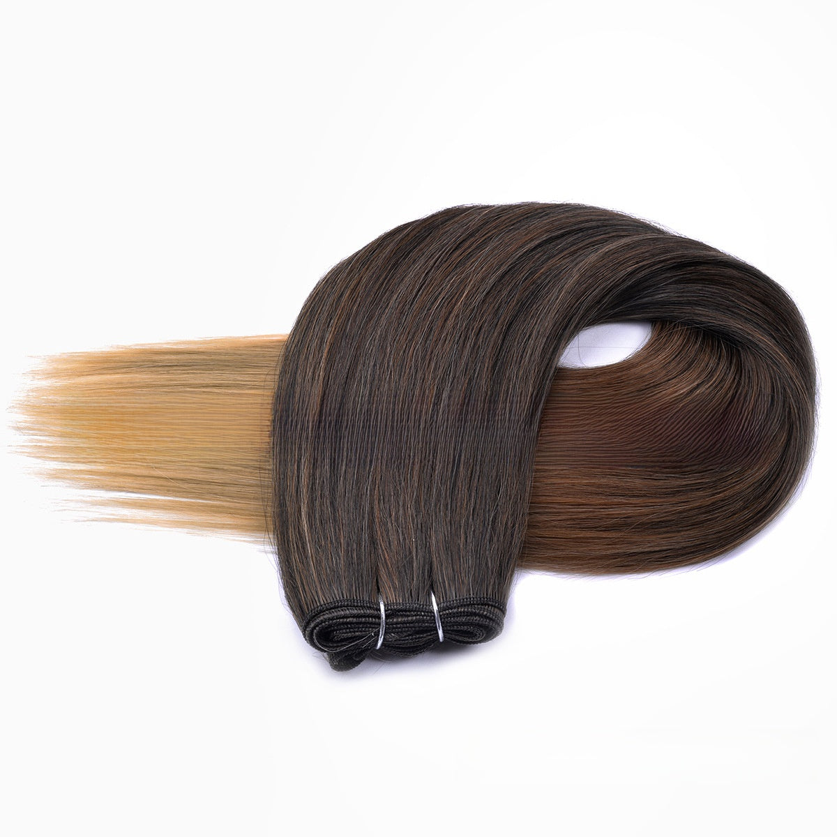 Heat Resistant Synthetic Hair Extensions Straight Weft