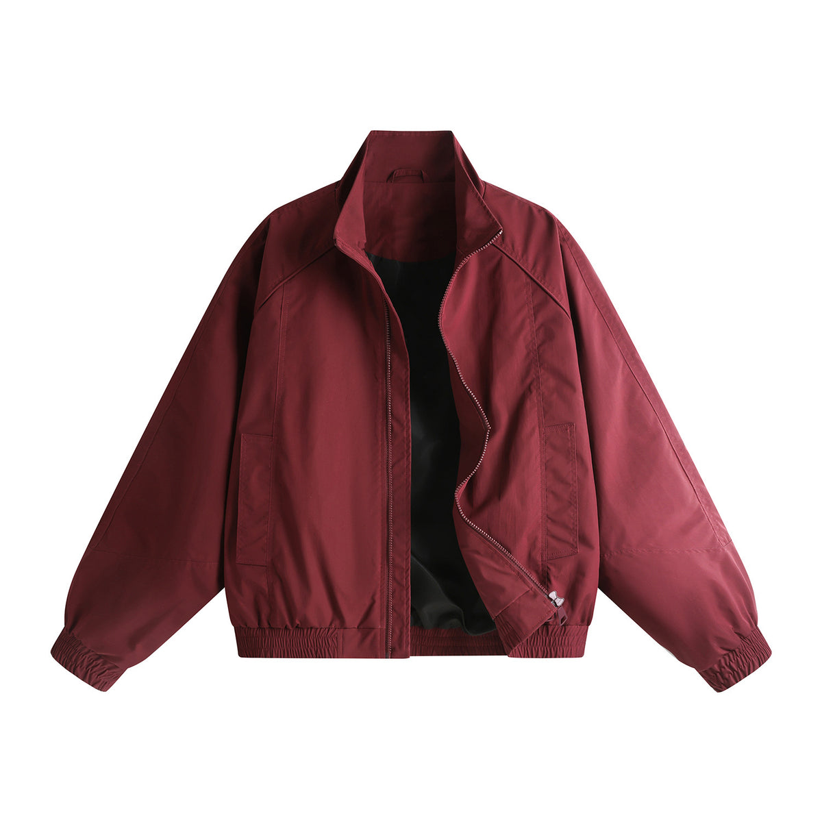 Mens Casual Stand Collar Jacket