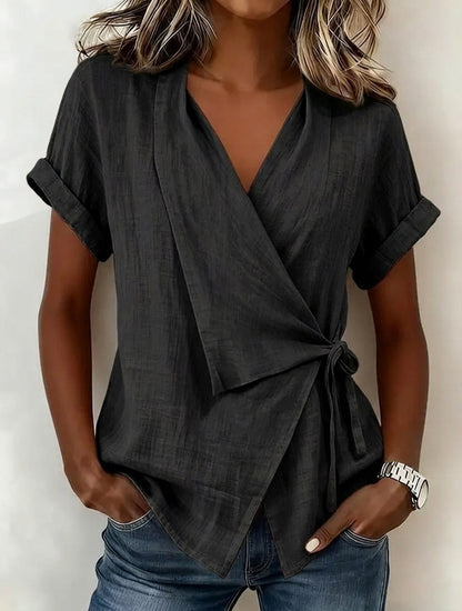 Loose-fitting short-sleeve T-shirt
