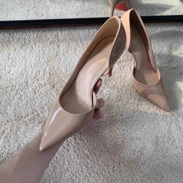 Women Stiletto Heels with Red Sole