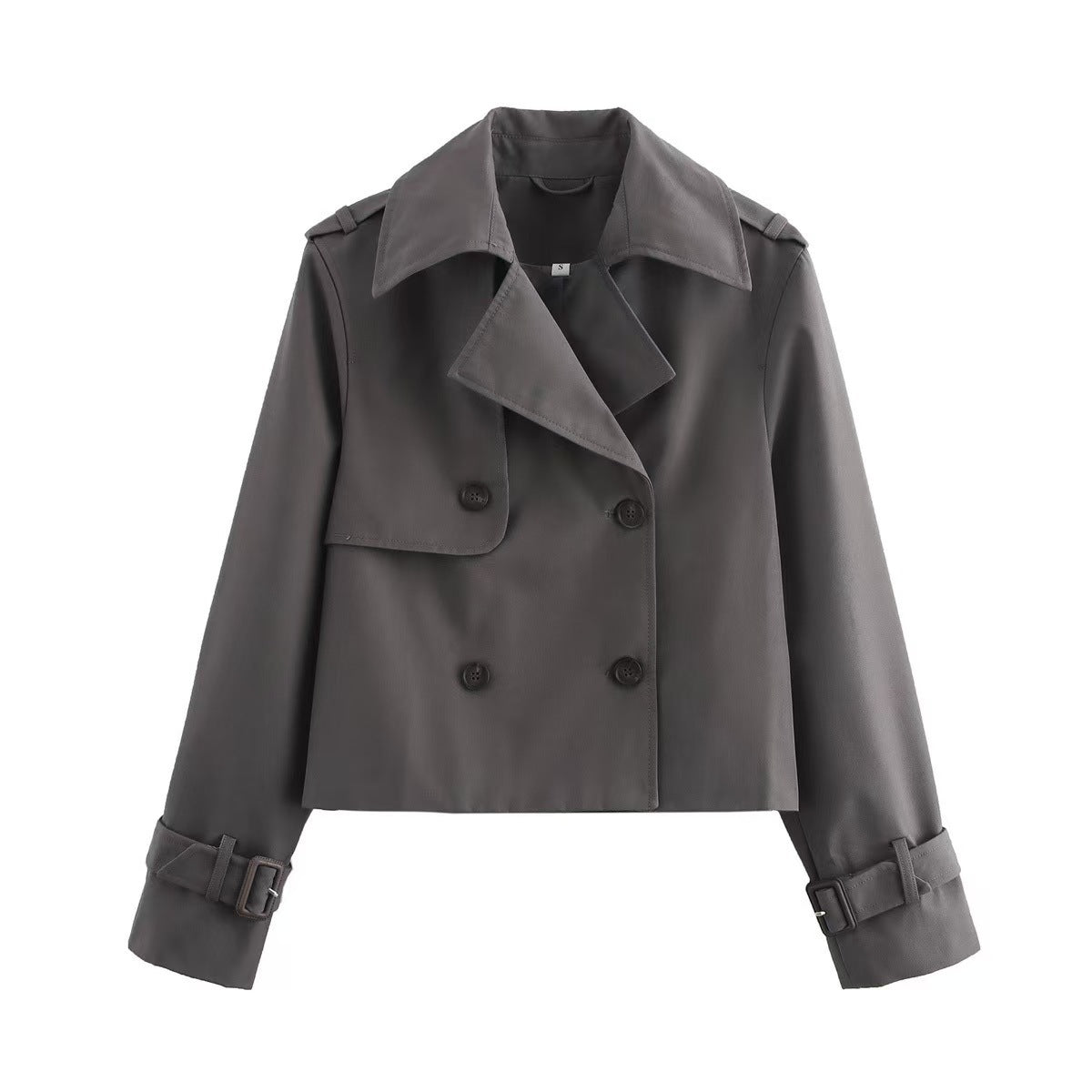Women's loose-fitting long-sleeved coat