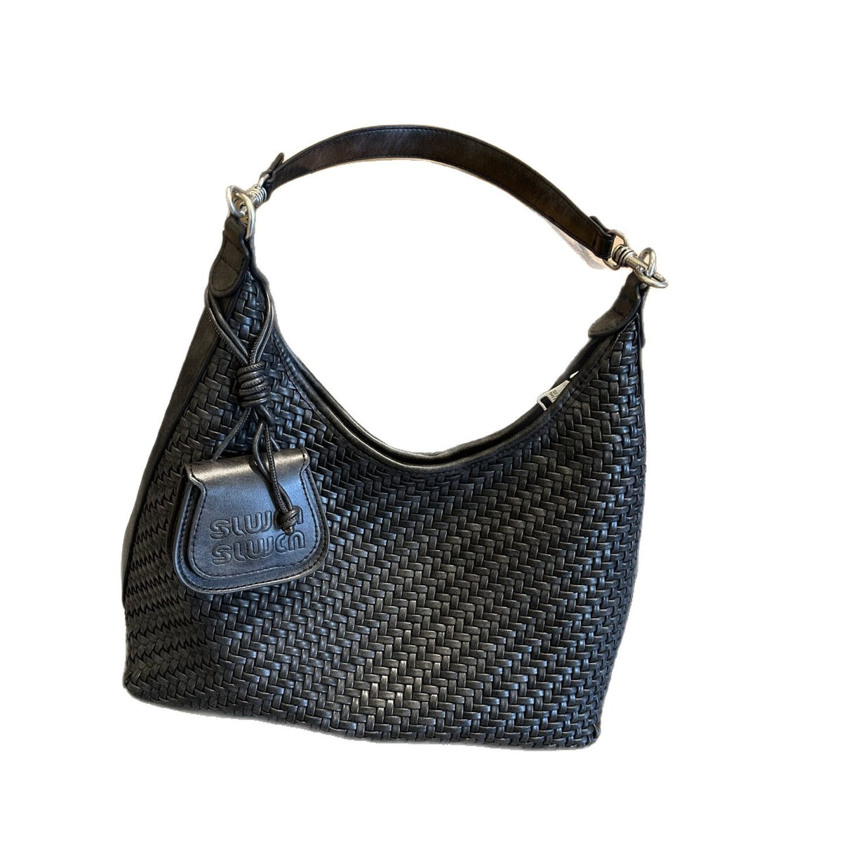 Single-shoulder underarm bucket bag