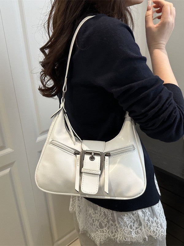 Retro Crescent Shoulder Bag