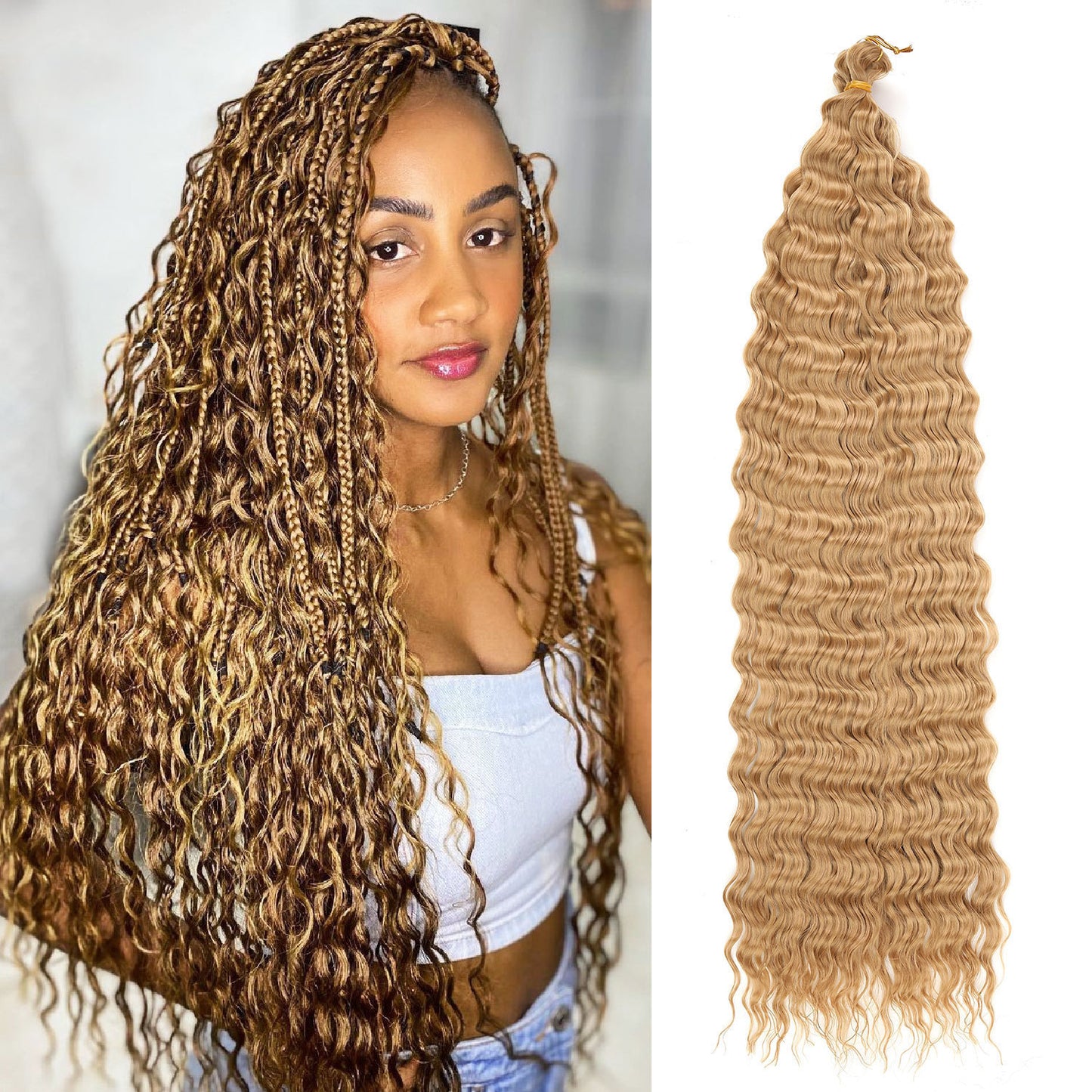 Synthetisch Crochet Braids