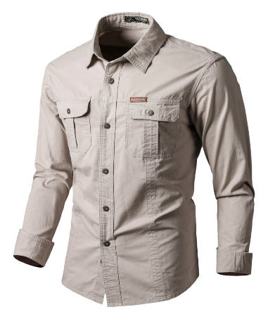 New Casual Loose Long-sleeved Work Shirt
