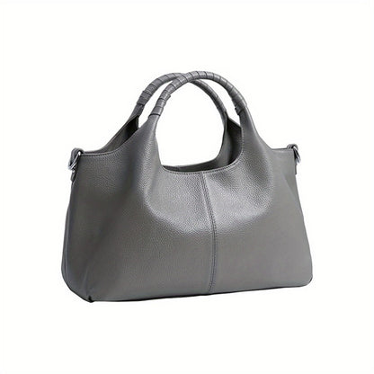 Womens PU Crossbody Bag Large Capacity Shoulder Handbag