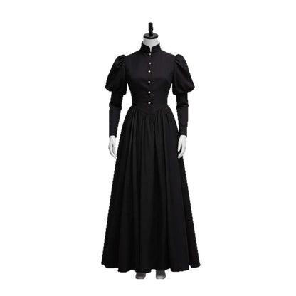 Vintage court-style long dress