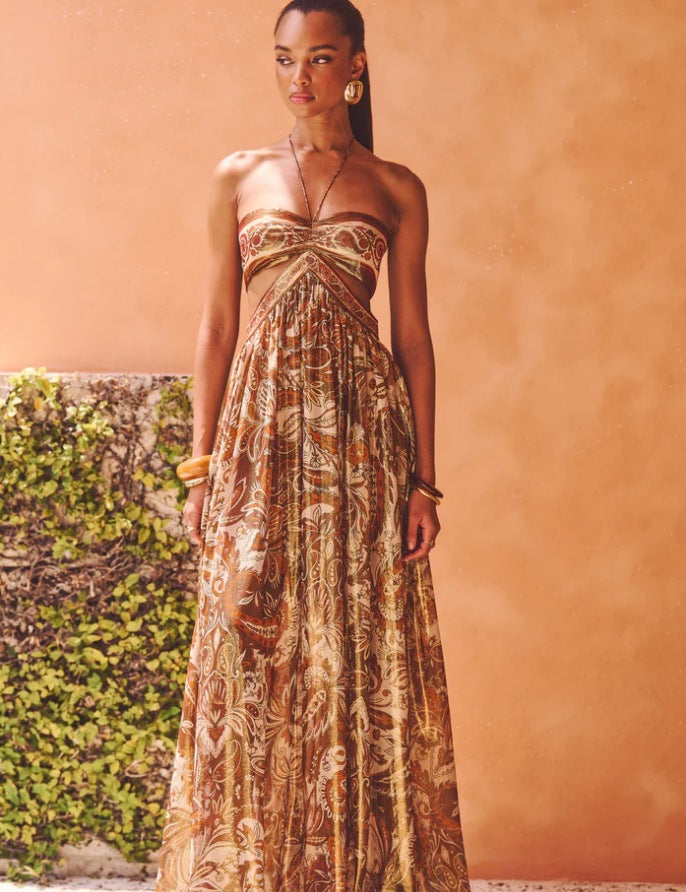 Summer New Dress Long Dress Strap Backless Sexy