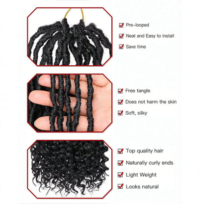 Synthetic fiber wig