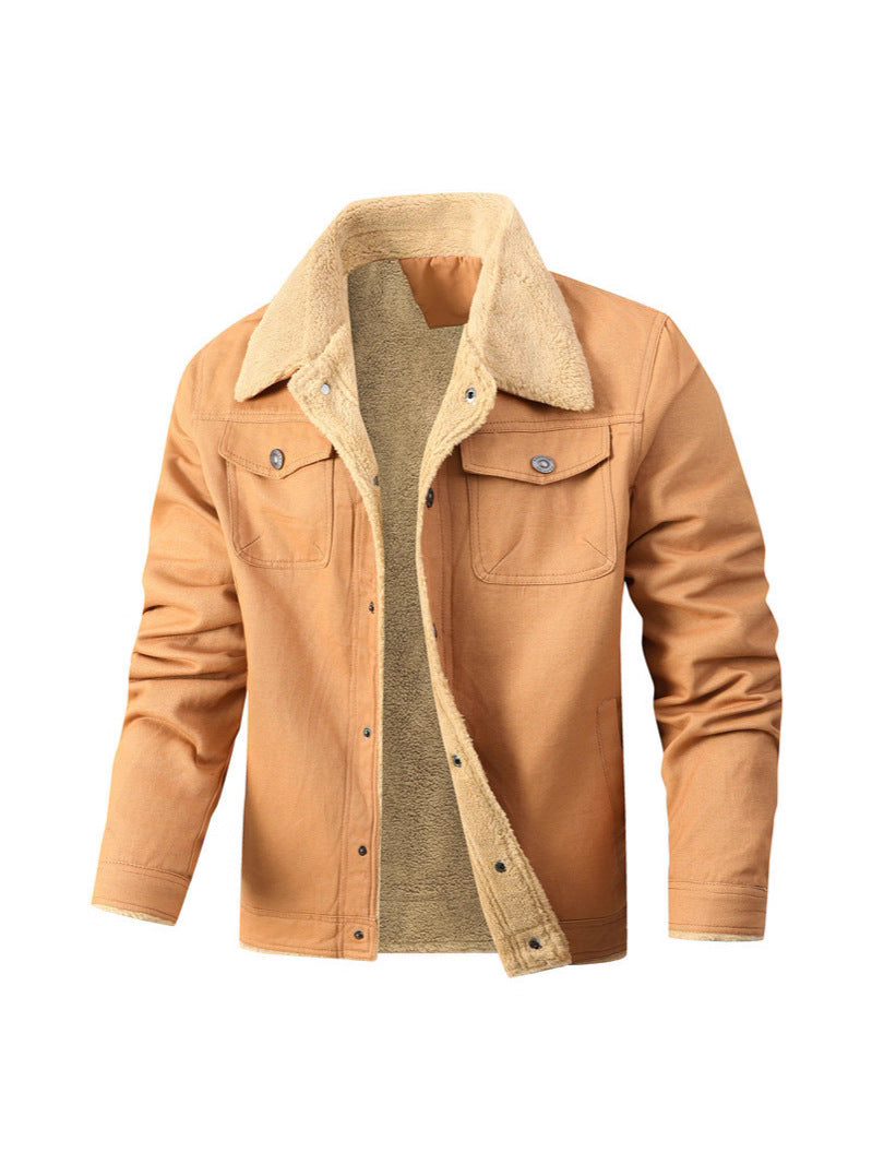 solid color men's jacket generation