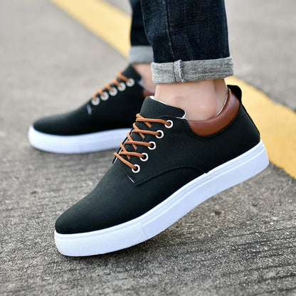 Heren casual canvas sneakers