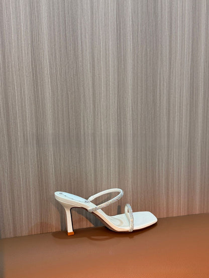 Rhinestone high heels