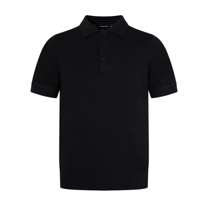 Eenvoudig poloshirt met korte mouwen
