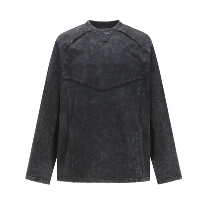 Wash and make old frayed hoodies with water
