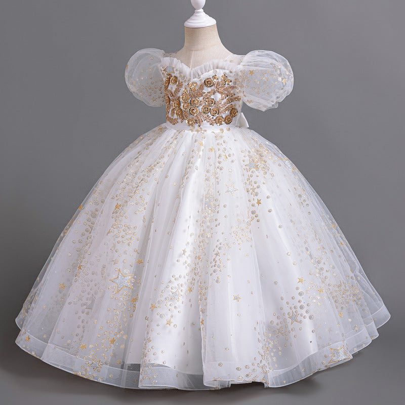 Girls Princess Tutu Party Dress