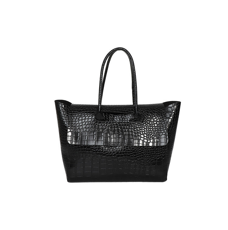 Crocodile Pattern Large Capacity Tote Bag