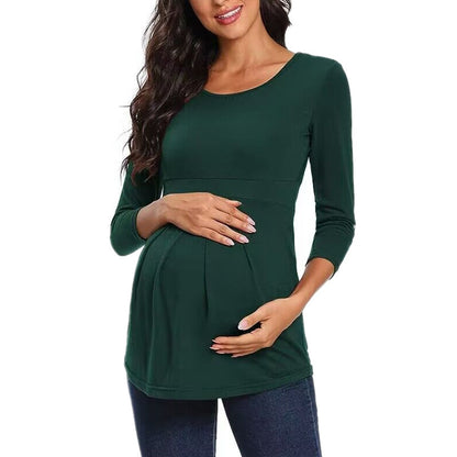 Maternity Ruffle Blouse