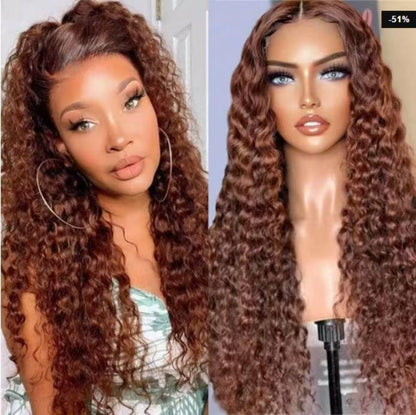 Front Lace Synthetic Curly Wig