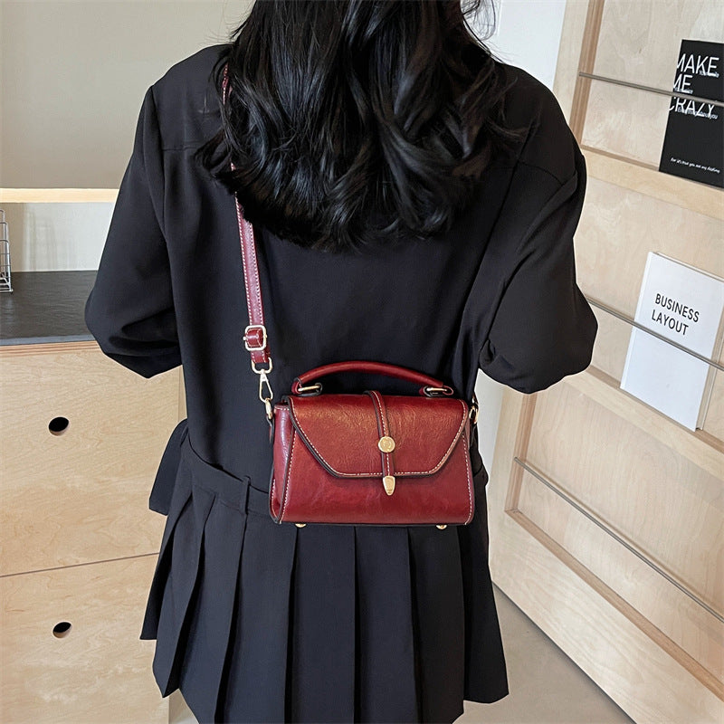 Kleine vierkante PU crossbodytas