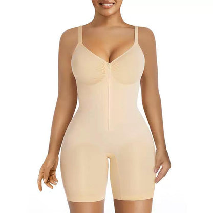 Womens High Elastic Shapewear Jumpsuit