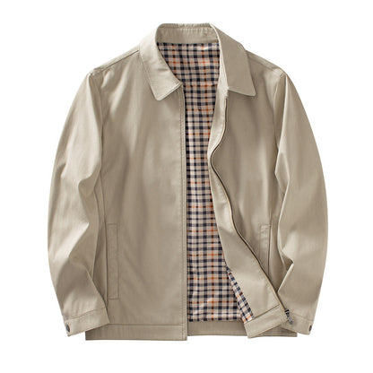 Mens Cotton Business Casual Jacket