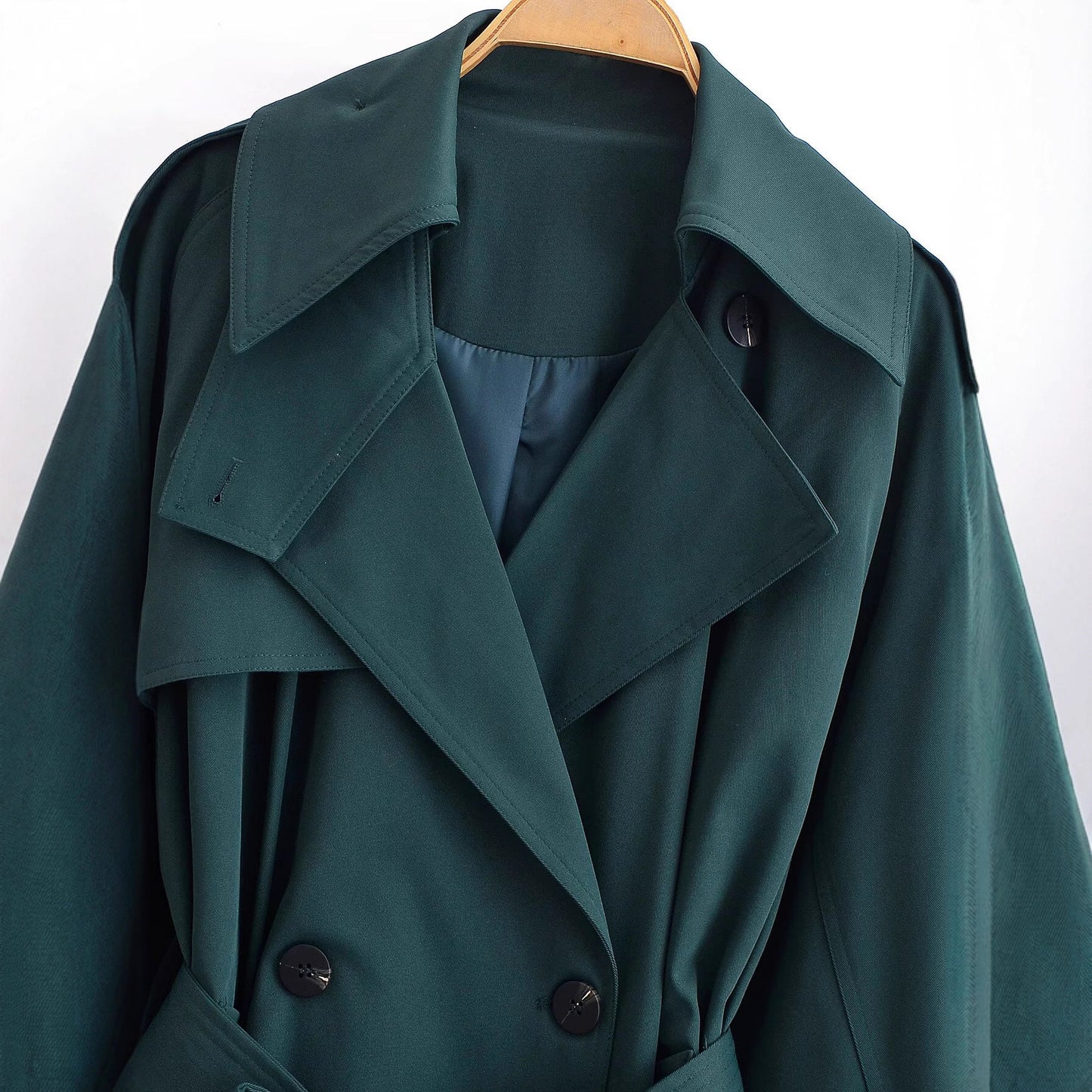 Long lace up windbreaker