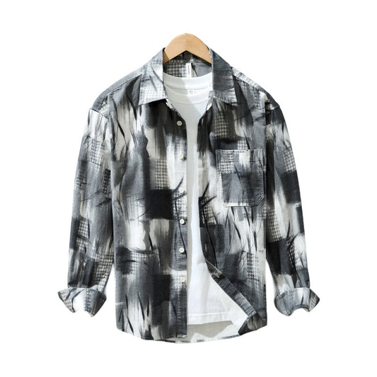 Long Sleeve  Printed Shirt top