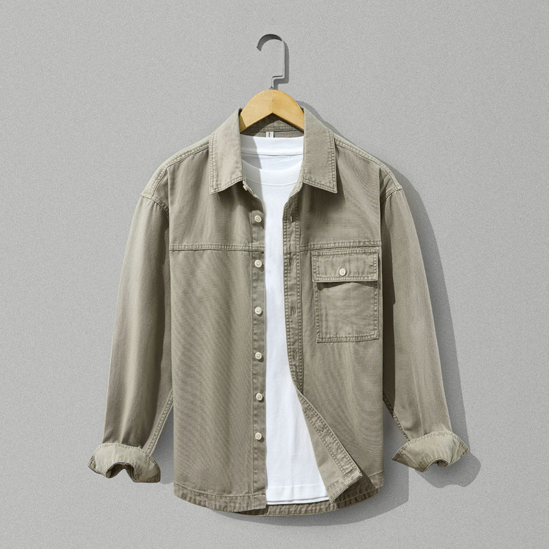 Men's Loose Fit Versatile Blouse top