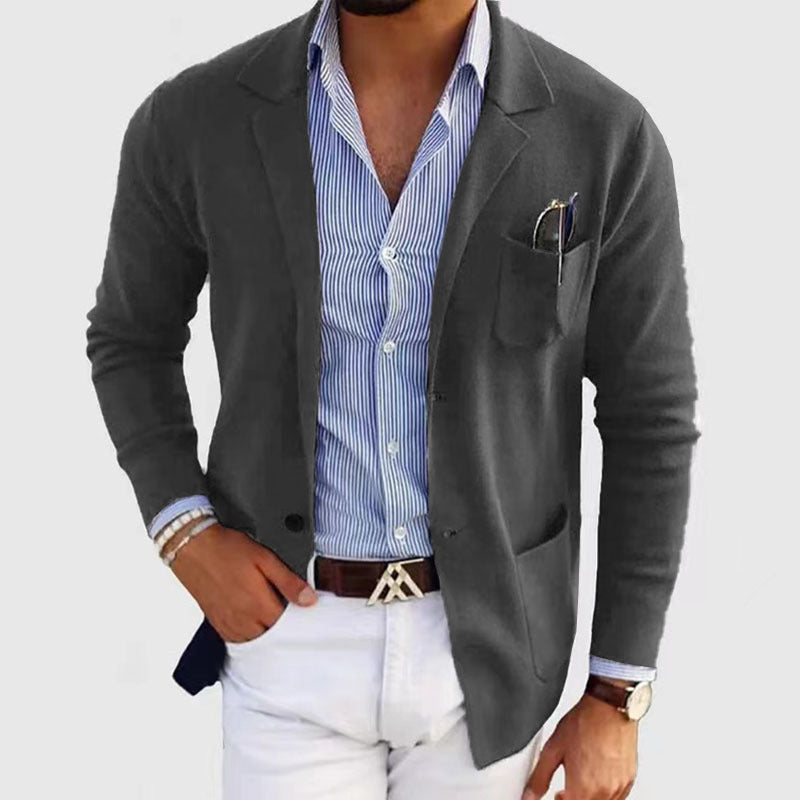 Casual men's suit slim fit party wedding suit