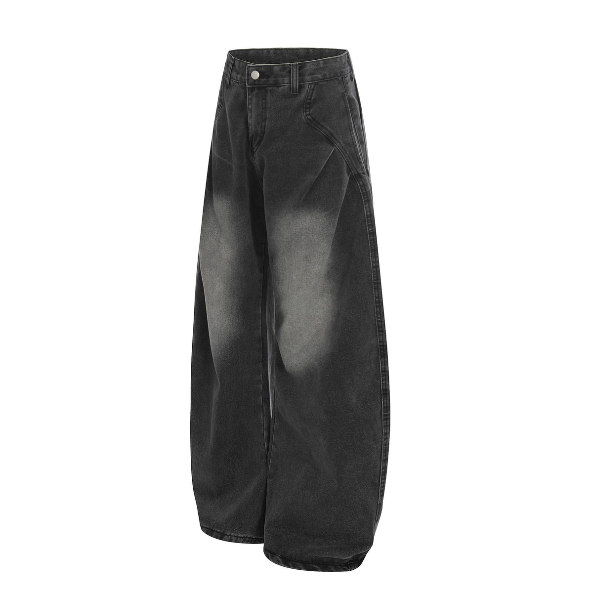 Distressed Loose Casual Pants Trendy Knife-Edge Jeans