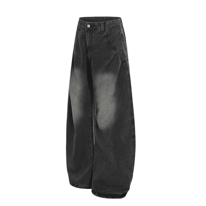 Distressed Loose Casual Pants Trendy Knife-Edge Jeans