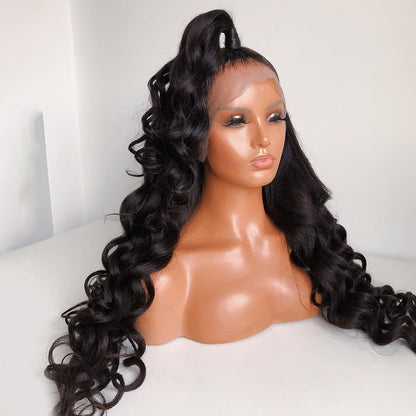 Voorgeplukte Body Wave Lace Front Wig Synthetisch