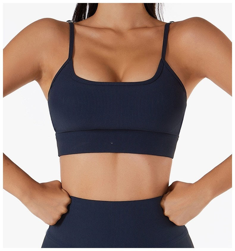 Womens Halterneck Long Sleeve Yoga Suit Tight Fitness Wear
