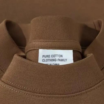Heavyweight Pure Cotton Short Sleeve T-Shirt
