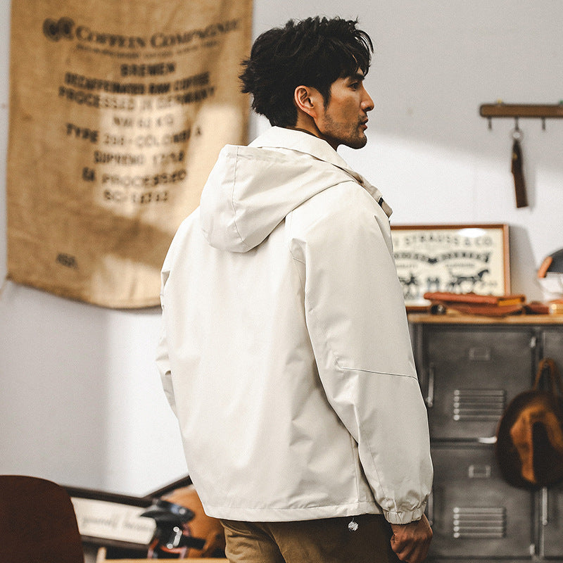 Amerikaanse Retro Outdoor Jas Heren