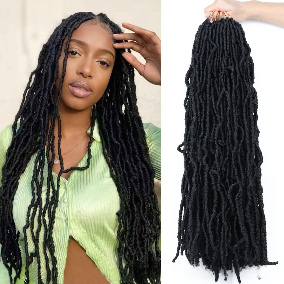 Nulocs Crochet Synthetic Braiding Hair