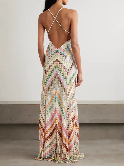Floral Print Bodycon Dress Sleeveless Party Wear