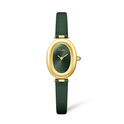 Oval Retro Quartz Watch for Women