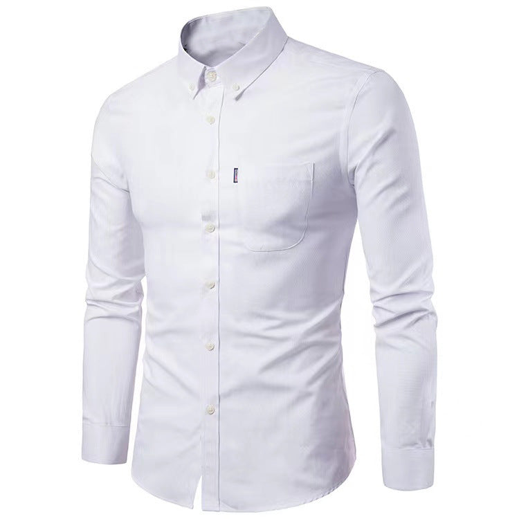 Mens Oxford Long Sleeve Shirt
