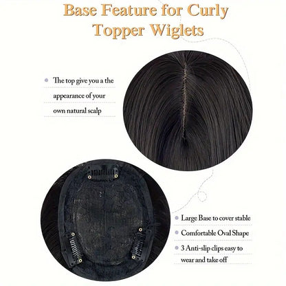 Water Wave Synthetic Hair Replacement Piece