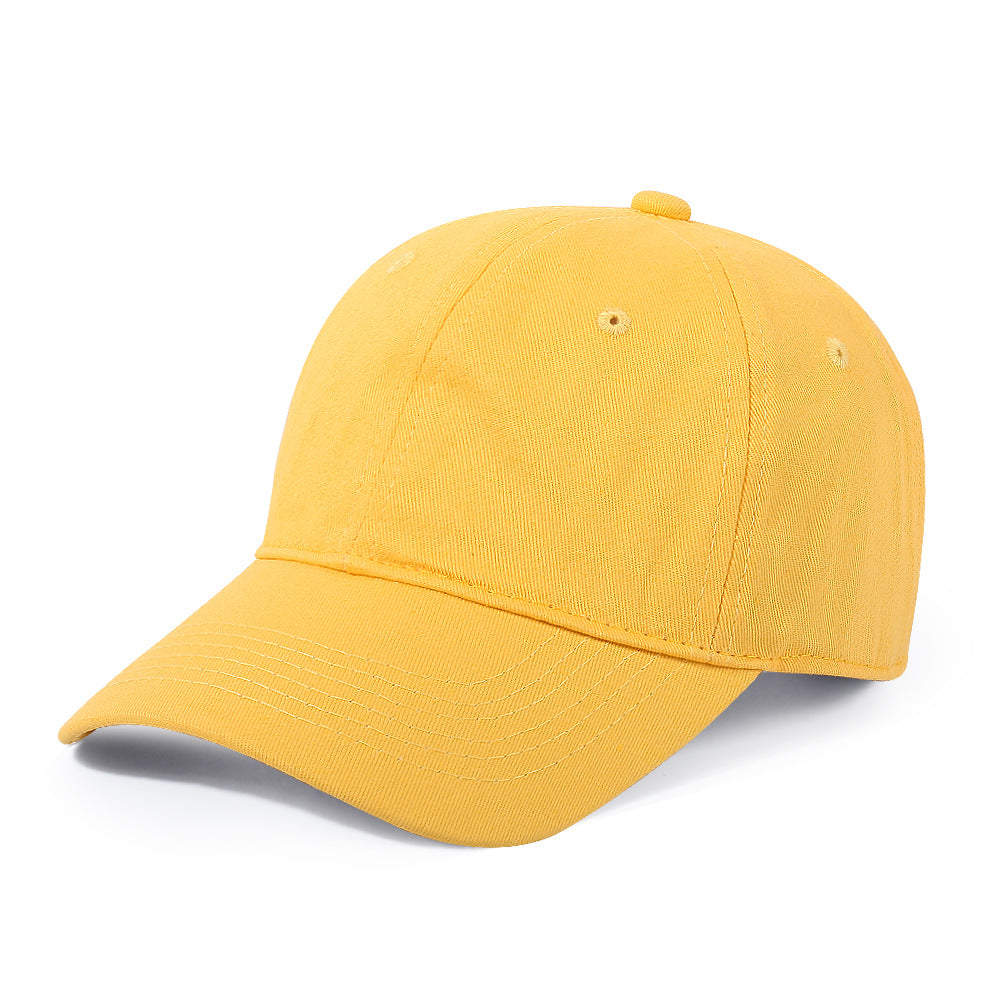 Pure Cotton Soft-Top Baseball Cap