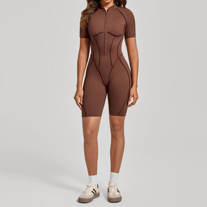 Womens Yoga Dance Fitness Jumpsuit