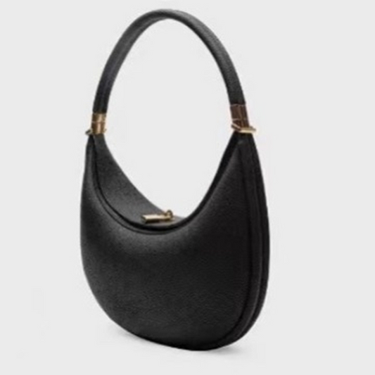 Middelgrote leren handtas Klassiek Selenodont-design