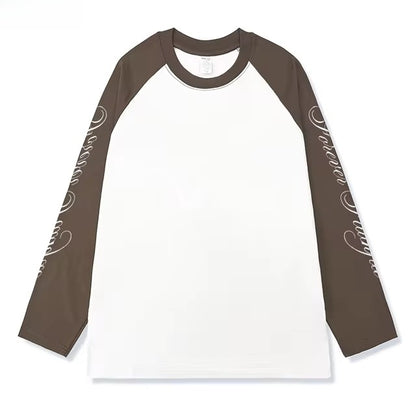 Patchwork Long Sleeve T-shirt