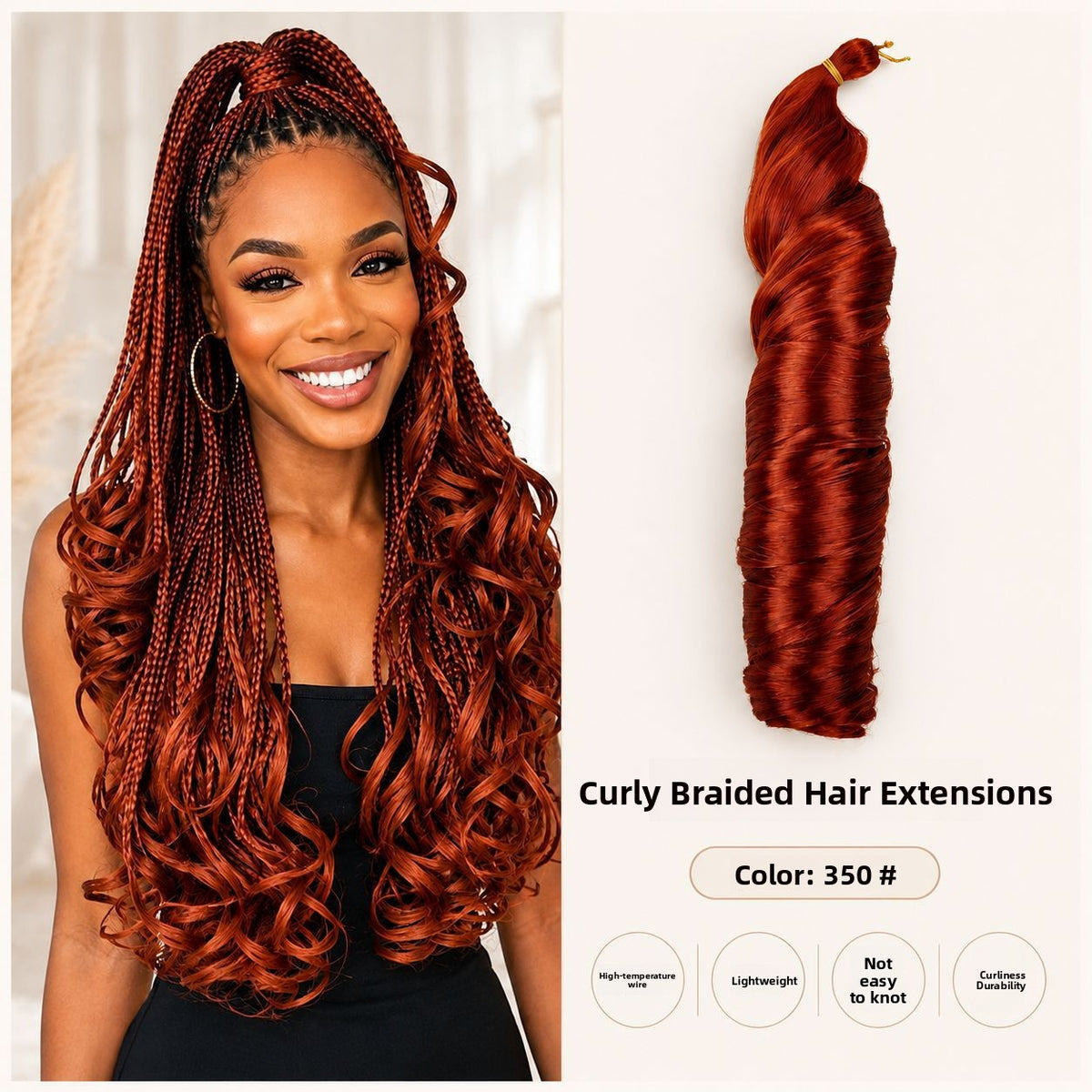 Large Spiral Curl Wig
